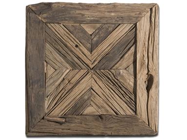 Uttermost Accessories Rennick Metal Wall Art 04014 at McCreerys Home Furnishings. Reclaimed pine wood was used in the creation of this unique wall art.