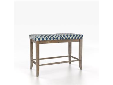 Canadel Dining Room Upholstered Seat Bench BEN89025TD-24. Choose your seating piece well since you only have a limited space to work with.