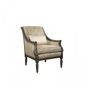 This FFDM Protege chair will be a lovely 'mismatch' to another neutral-colored seating piece. 