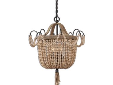 Lamps and Lighting Uttermost Civenna 3 Light Pendant 21992 is a classy addition to any traditional home.