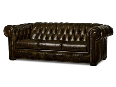 Hancock and Moore Living Room Edwardo Sofa 5707-3: This will look perfect when facing warm, crackling fire inside the living room.