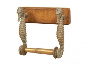 Maitland-Smith Bathroom Seahorse Tissue Holder 1253-462