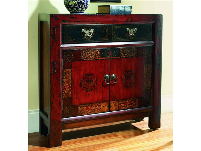 Hooker Furniture Living Room Asian Two-Door.One-Drawer Hall Chest: Sometimes a beautiful furniture can also be a work of art.