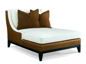 Hickory White Living Room Chaise 4239-02: Chaises are also an awesome "not-obvious" dividers. 