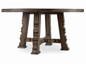 Hooker Furniture Dining Room Willow Bend Round Dining Table for pantries with dining corners. 