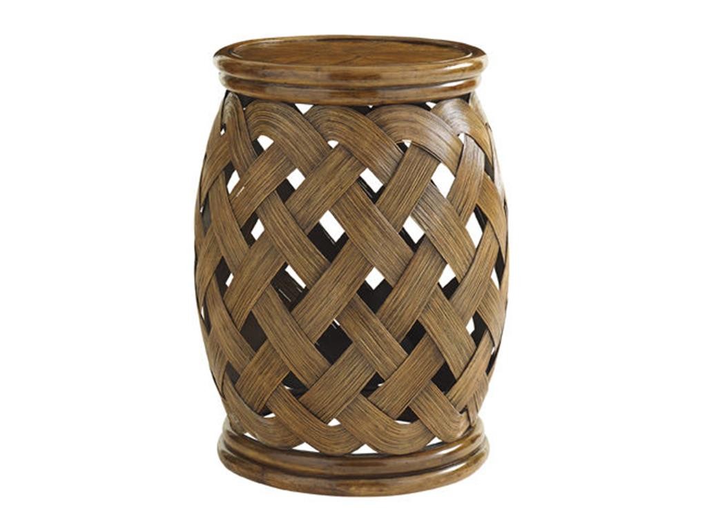 Tommy Bahama Home Living Room Hibiscus Round Accent Table 593-953