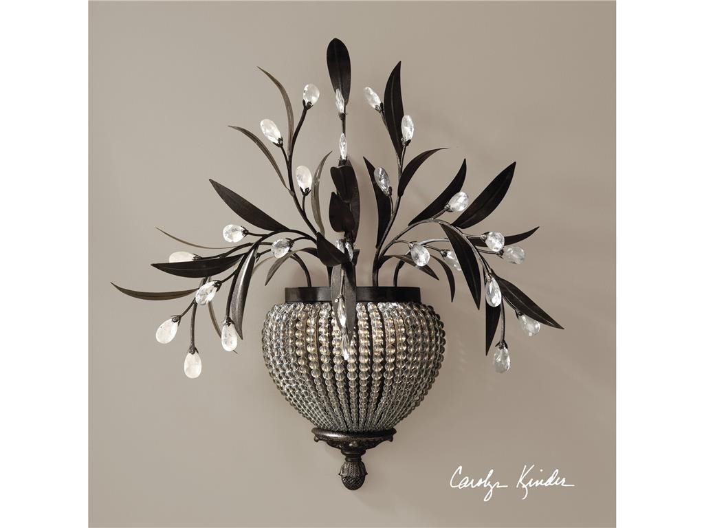 Uttermost Lamps and Lighting Cristal De Lisbon 2-Lt Wall Sconce 22401