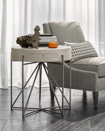 Still from FFDM's Brentwood Collection, this furniture ensemble is the best spot to read and relax.