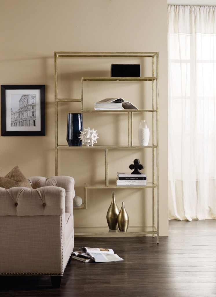 Hooker Furniture Home Office Etagere 500-50-934: What home library could do without a sturdy shelf?
