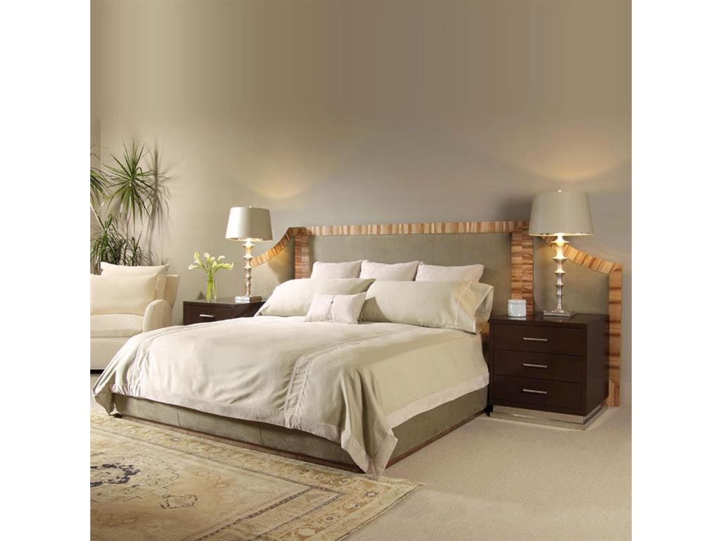 The soft, clean lines of the Century Furniture Bedroom Upholstered Panel Side Wings 849-170W make this piece the perfect set for your minimalist dwelling.