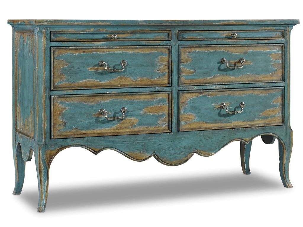 Hooker Furniture Living Room Sanctuary Four-Drawer Chest