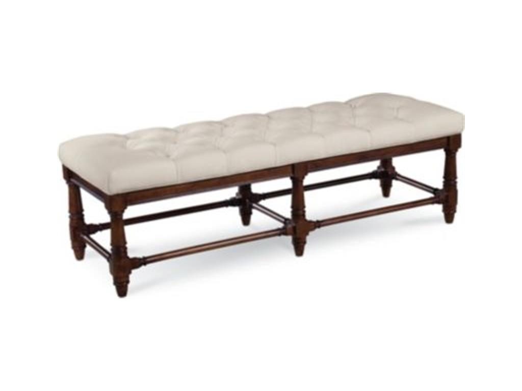 The Thomasville Living Room Shenandoah Bench 1091 18 is a great alternative to an ottoman or a couple of chairs.