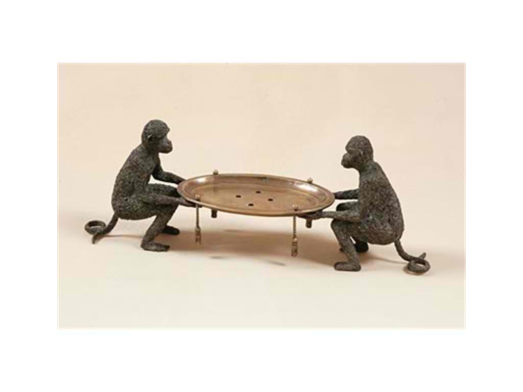 Maitland-Smith Bathroom Monkeys Soap Dish 1253-470