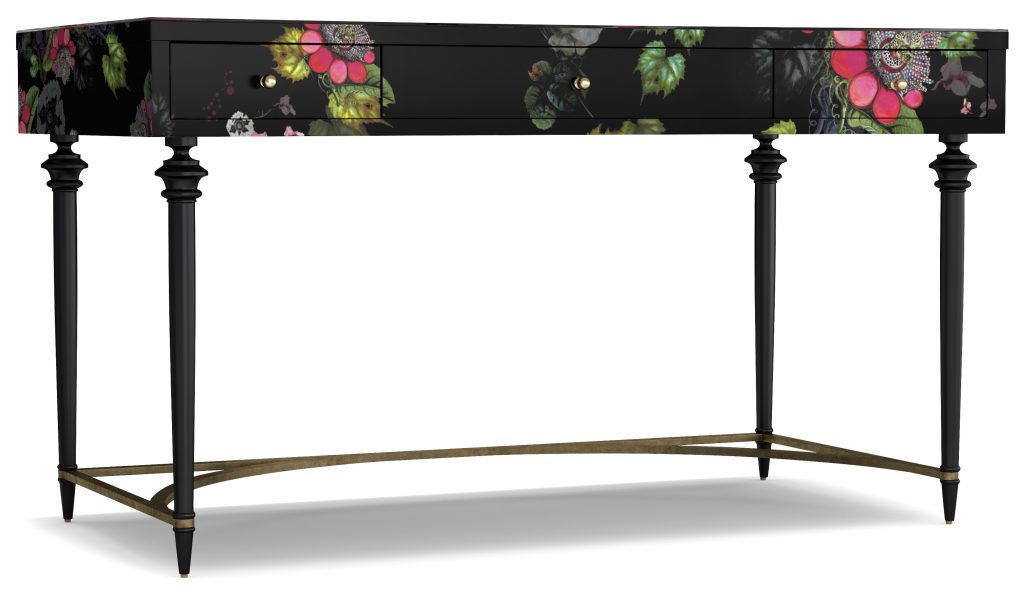  1586-10458A-MULTI2 Fleur de Glee Writing Desk