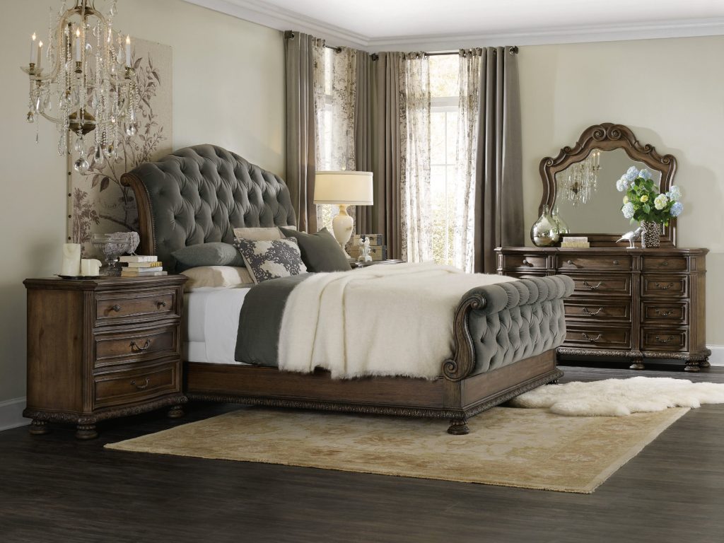 Hooker Furniture Bedroom Rhapsody King Tufted Bed