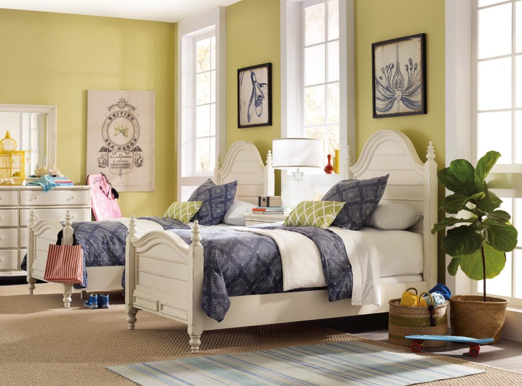 Hooker Furniture Bedroom Sandcastle Twin Wood Panel Bed