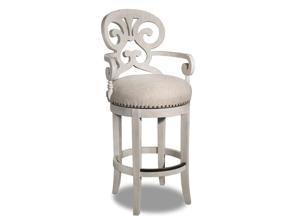 Hooker Furniture Dining Room Mimosa - Cottage Fabric Barstool