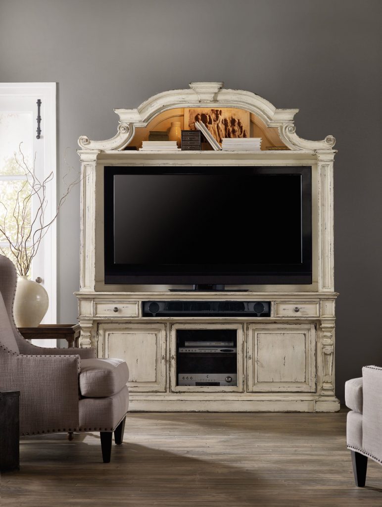 Hooker Furniture Home Entertainment Sanctuary Two Piece Entertainment Group