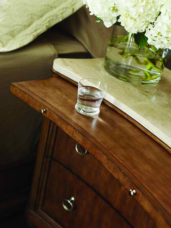 FFDM's Sunset Canyon Collection shows the beautiful color of the fall season in this wood ensemble. 