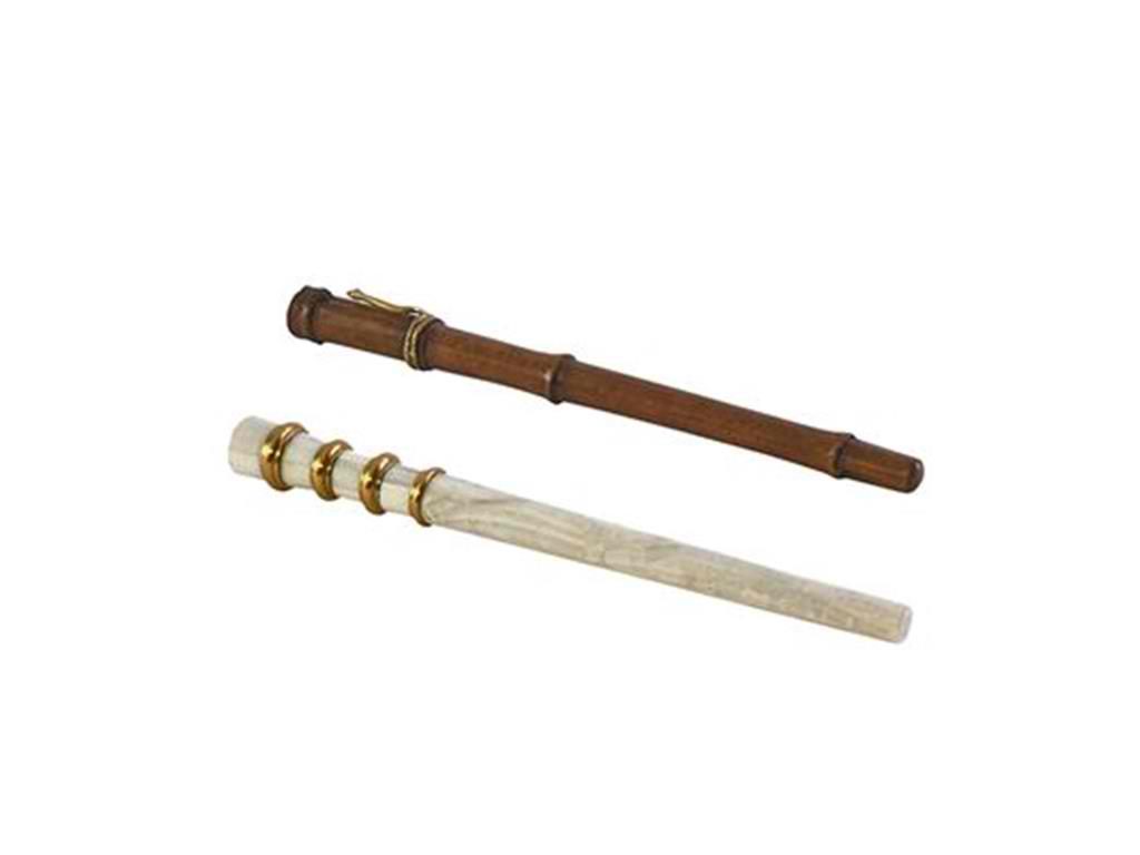 Unleash your inner wizard with these Maitland-Smith Accessories Set Of Two Wands 1000-607.