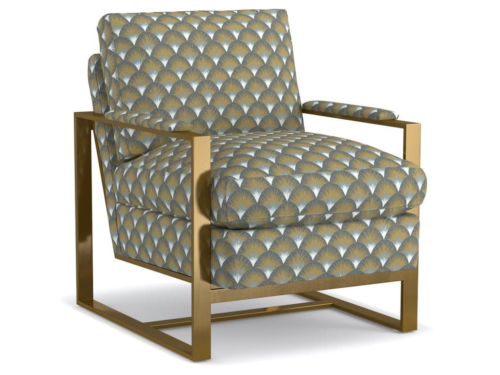 Cynthia Rowley for Hooker Furniture Living Room Winder Metal Chair
