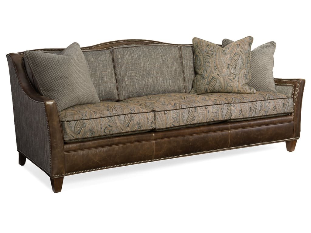 BLOG 9. Hooker Furniture Living Room Huntington Collis Stationary Sofa