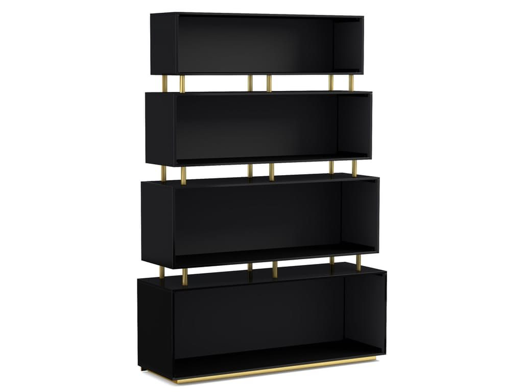 Cynthia Rowley for Hooker Furniture Skyline Bookcase will free up a lot space.
