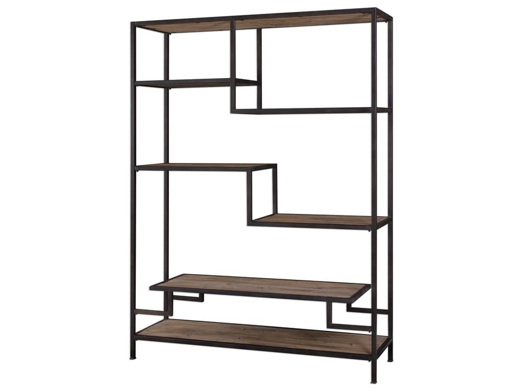 Uttermost Living Room Sherwin Industrial Etagere 24682