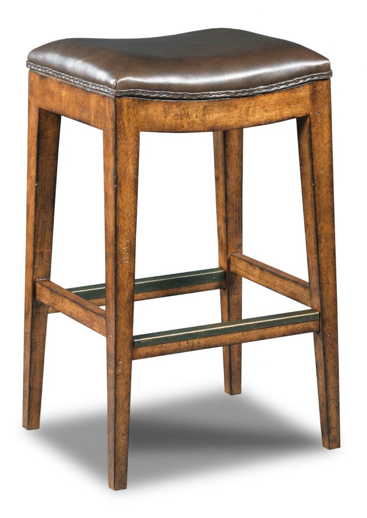 Hooker Furniture Dining Room Sangria Barstool is just the right size for your cozy kitchen. 