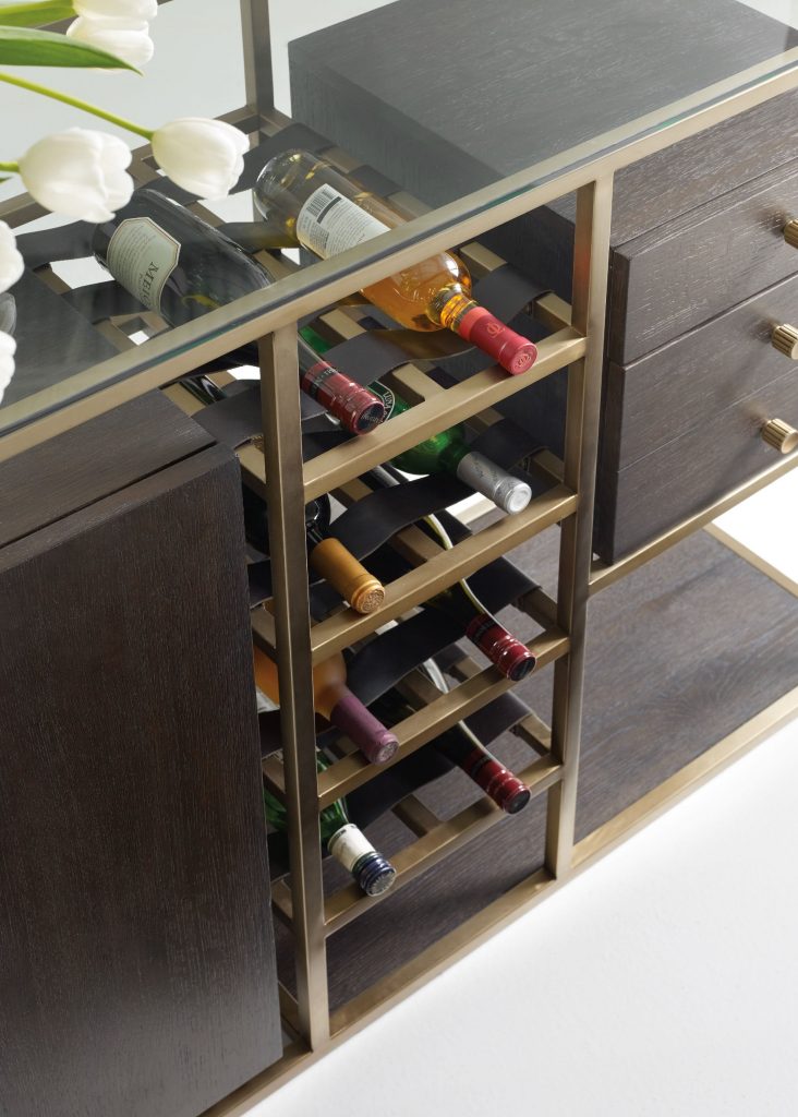 Hooker Furniture Dining Room Curata Wine Server is perfect in any fine-dining setting.