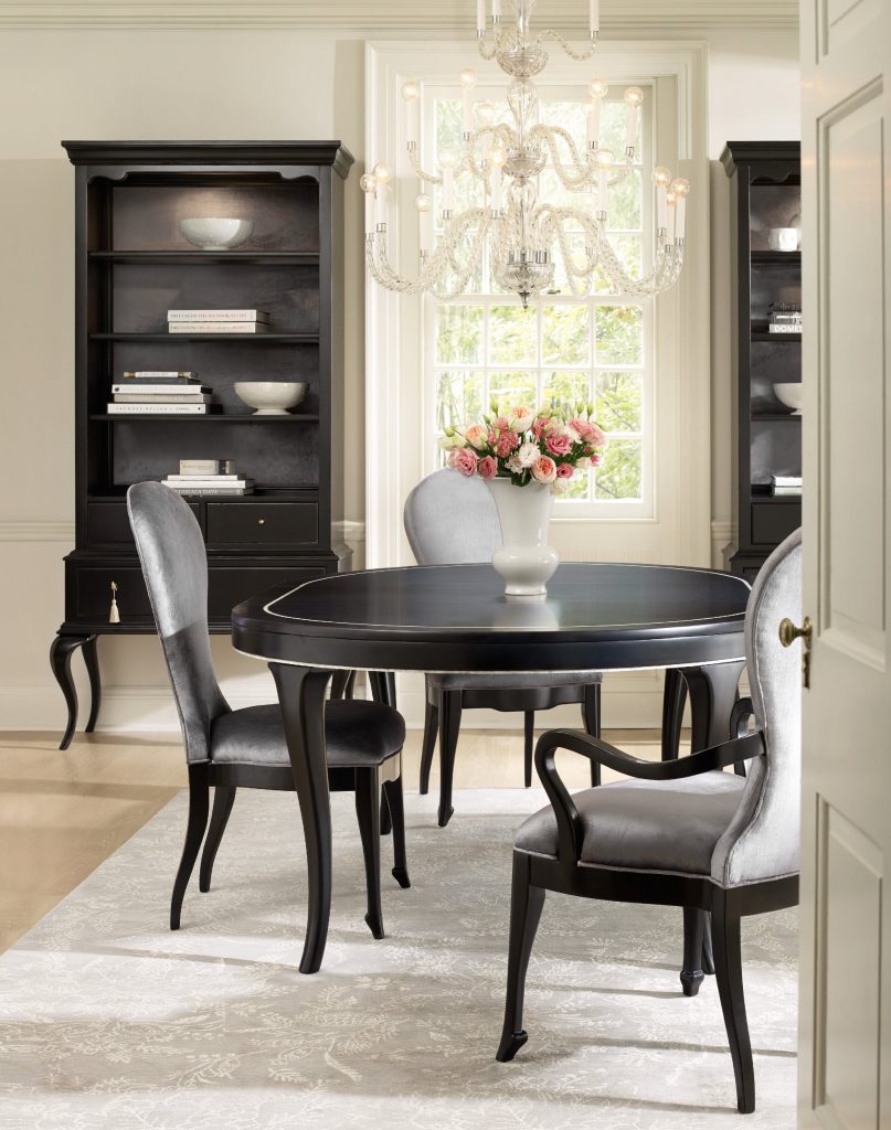 CYNTHIA ROWLEY FOR HOOKER FURNITURE EN POINTE UPHOLSTERED ARM CHAIR